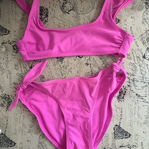 Xhilaration Pink Bikini Set size XS